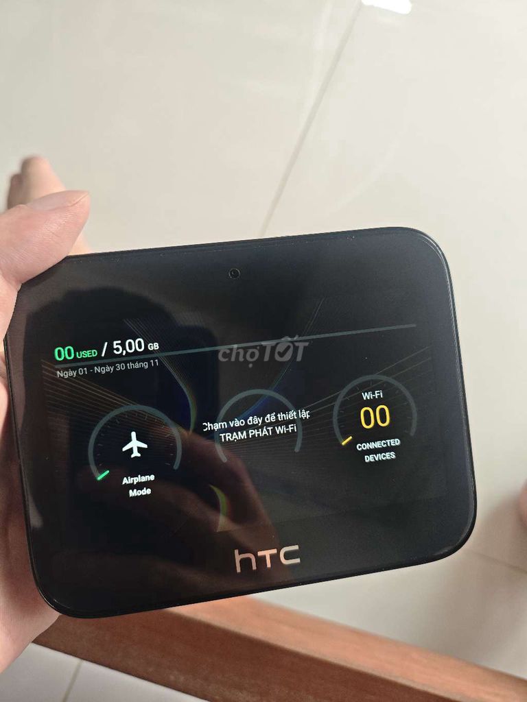 Bộ phát Wifi HTC Hug 5G Đen. Mua bán Máy tính bảng tại Huyện Mỏ Cày Bắc Bến Tre được đăng bởi Kun hình 1