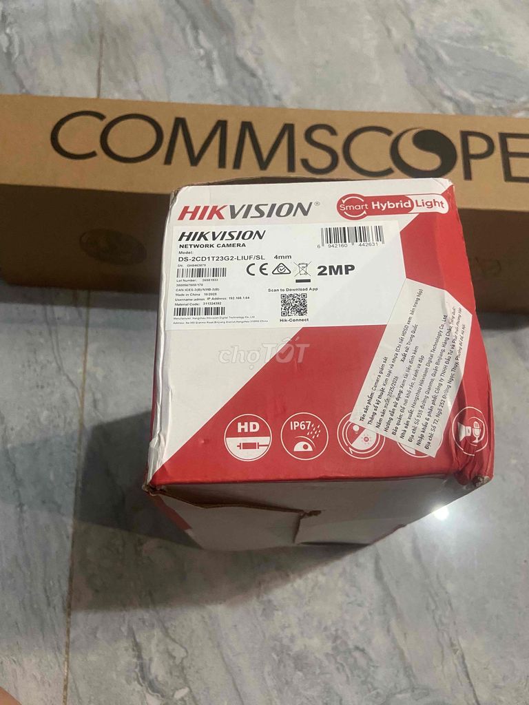 Camera Hikvision DS-2CD1T23G2-LIUF/SL 2MP. Mua bán Máy ảnh, Máy quay tại Huyện Thanh Trì Hà Nội được đăng bởi pham van manh hình 1