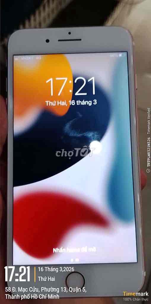 iPhone 7 Plus Vàng hồng. Mua bán Điện thoại tại Quận Ninh Kiều Cần Thơ được đăng bởi yuki Hải  hình 1