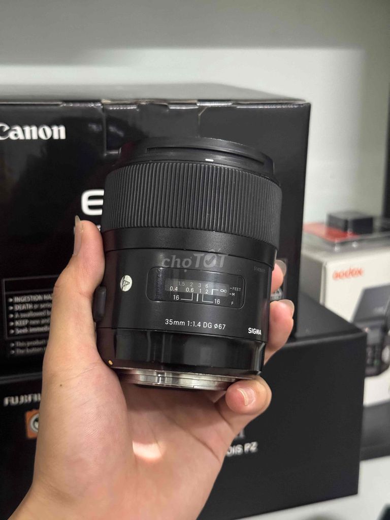 Bán Lens Sigma 35 F1.4 Art Canon. Mua bán Máy ảnh, Máy quay tại Quận Thanh Khê Đà Nẵng được đăng bởi Sáng Phan Văn hình 1