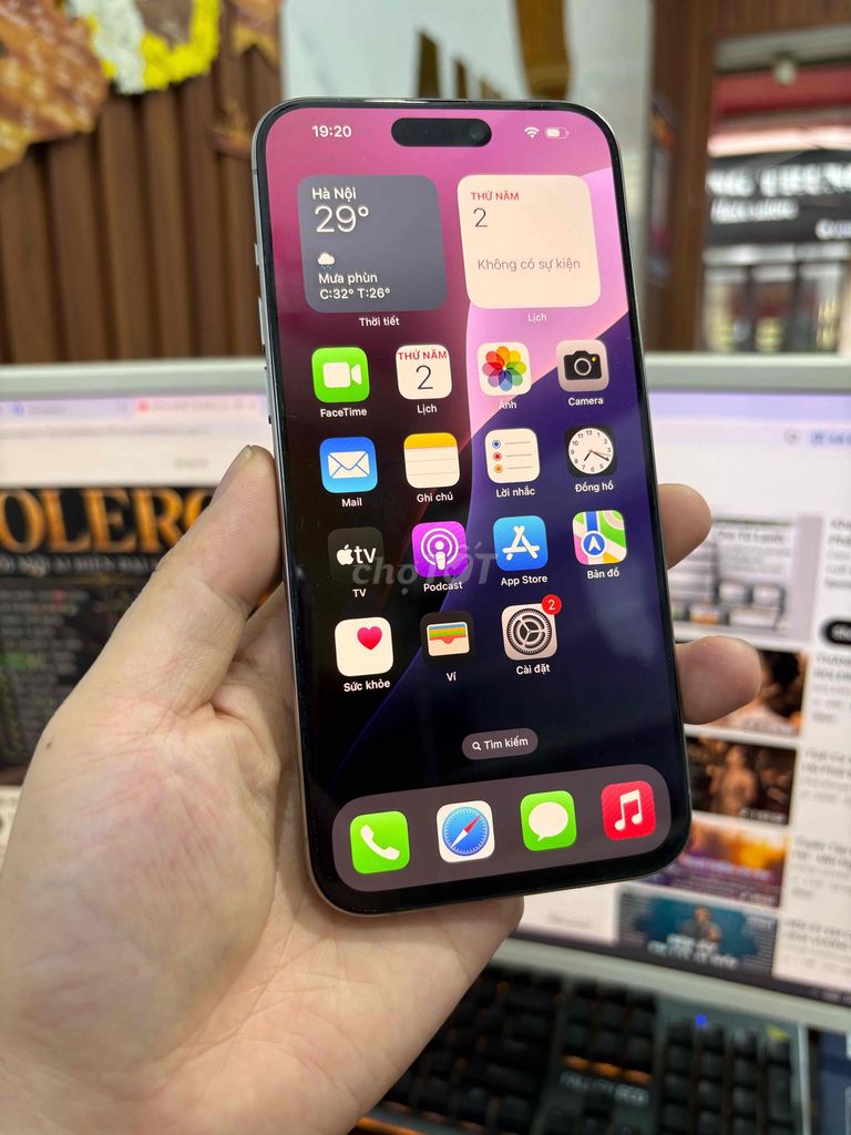 iphone 15promax 256g lock titan zin all 99%. Mua bán Điện thoại tại Quận Lê Chân Hải Phòng được đăng bởi hoang anh hình 1