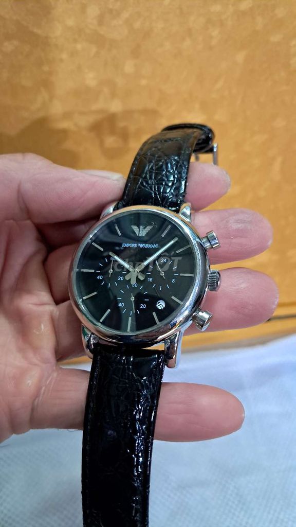 Đồng hồ Emporio Armani Balck. Mua bán Đồng hồ tại Quận Hồng Bàng Hải Phòng được đăng bởi Đồng Hồ Si Tuyển Trường Đạt hình 1