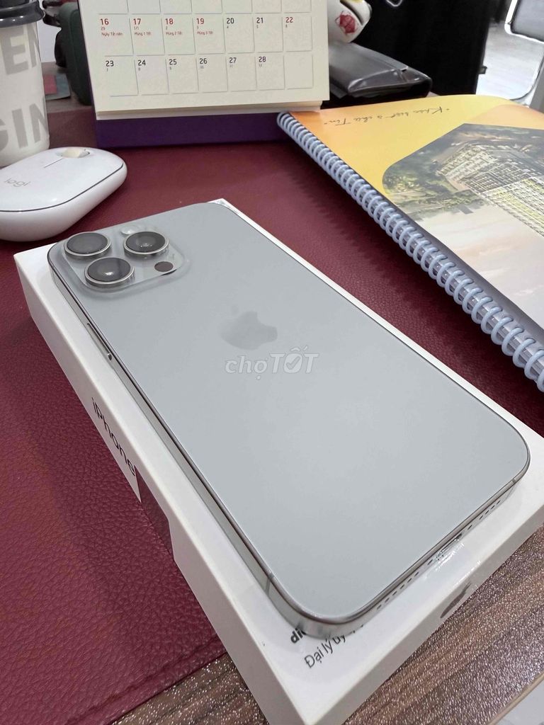 Apple iPhone 15 Pro Max 256GB Natural Titan. Mua bán Điện thoại tại Thành phố Dĩ An Bình Dương được đăng bởi Anh Đức hình 1