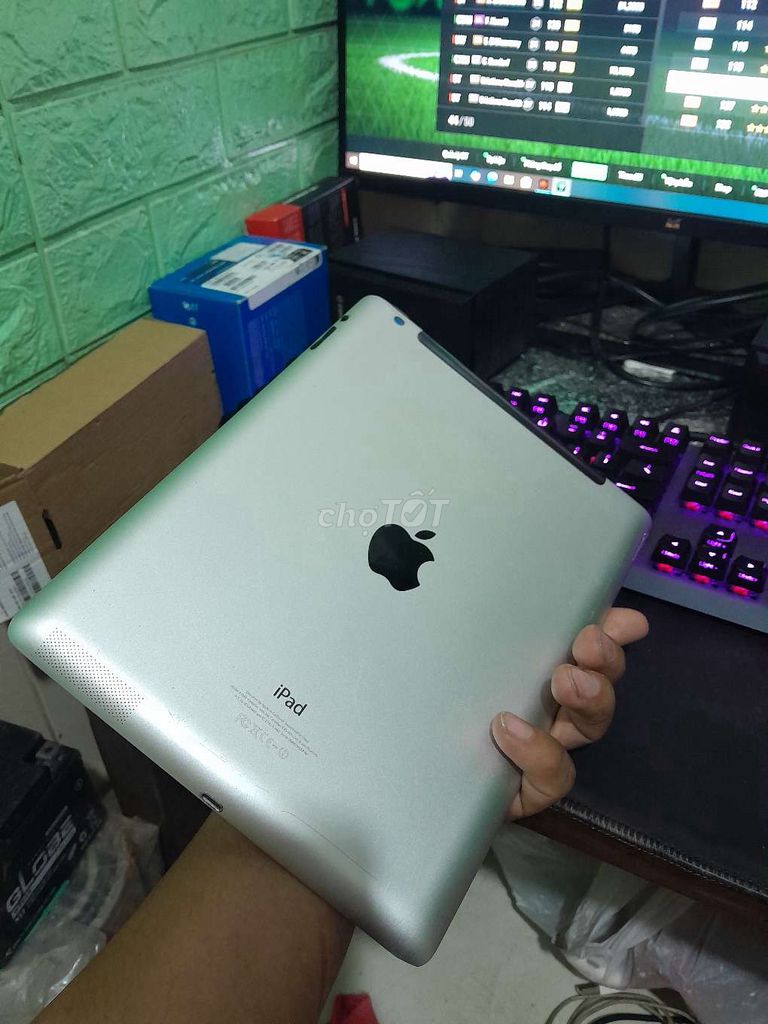 Ipad 3 16gb xài sim+wifi  full chức năng. Mua bán Máy tính bảng tại Quận 12 Tp Hồ Chí Minh được đăng bởi Lamthuong Tran hình 3