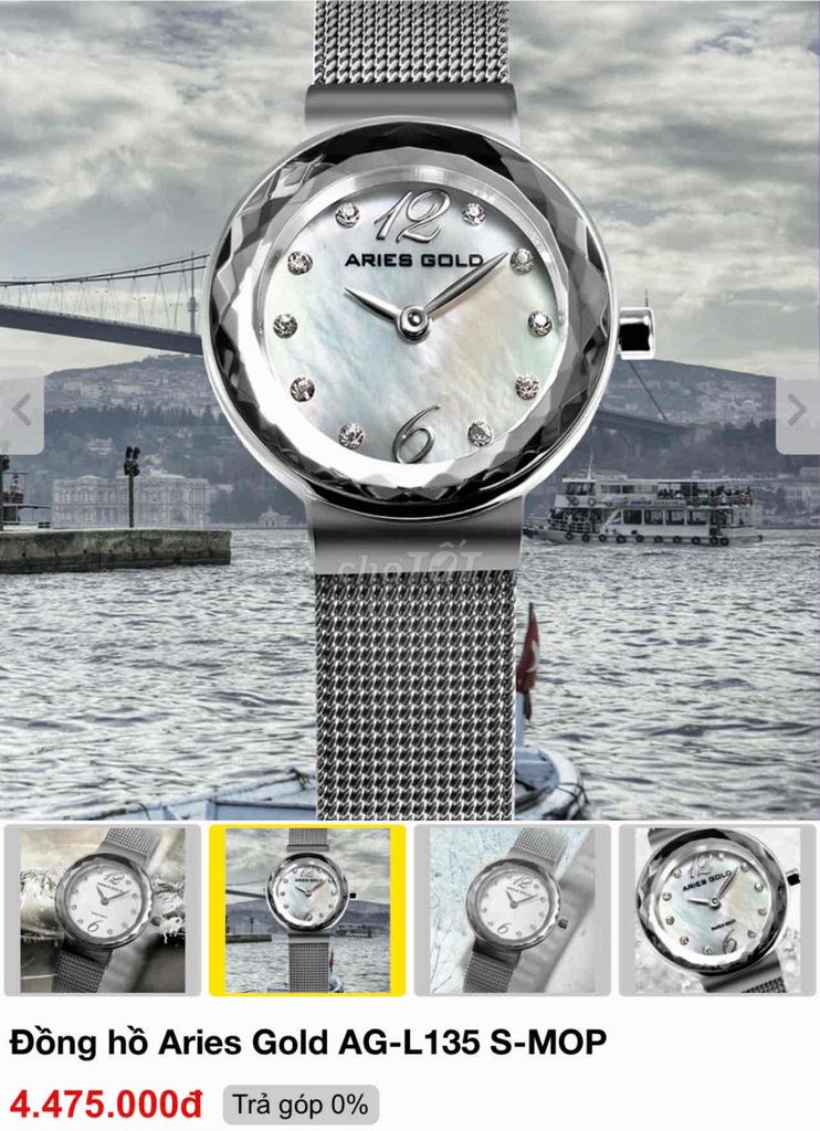 Đồng hồ Aries Gold AG-L135 S MOP new 95%. Mua bán Đồng hồ tại Thành phố Huế Thừa Thiên Huế được đăng bởi Lê Hà Phương hình 5