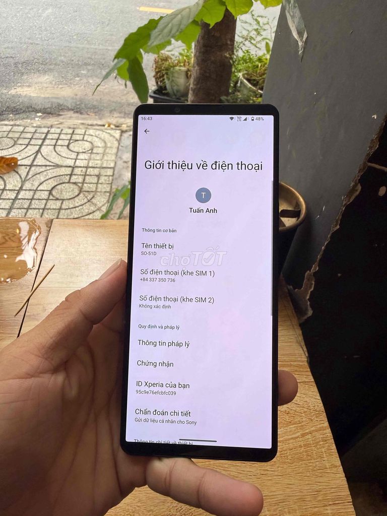 Sony Xperia 1 V 12GB 256GB Đen 120Hz. Mua bán Điện thoại tại Quận Tân Phú Tp Hồ Chí Minh được đăng bởi tuấn hình 1