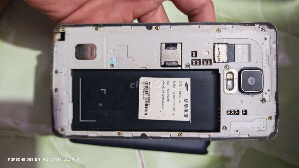 Samsung Galaxy Note 4 Đen còn hoạt động ko pin. Mua bán Điện thoại tại Thành phố Châu Đốc An Giang được đăng bởi Jack hình 1
