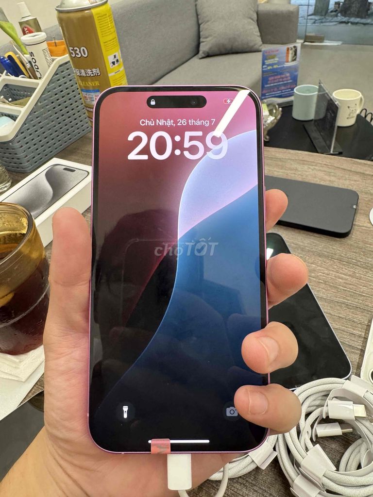 iPhone 16 Plus 128GB Hồng full cn. Mua bán Điện thoại tại Quận Đống Đa Hà Nội được đăng bởi Cường Nguyễn hình 1