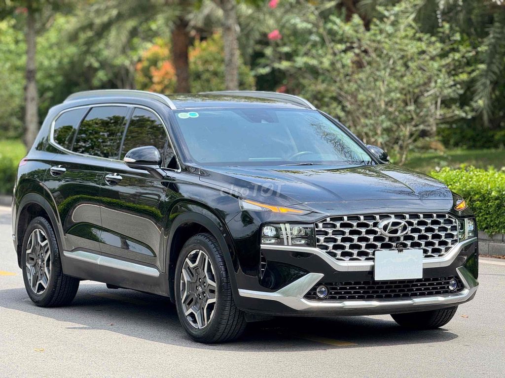 Hyundai Santafe 2022 черный дизель SUV