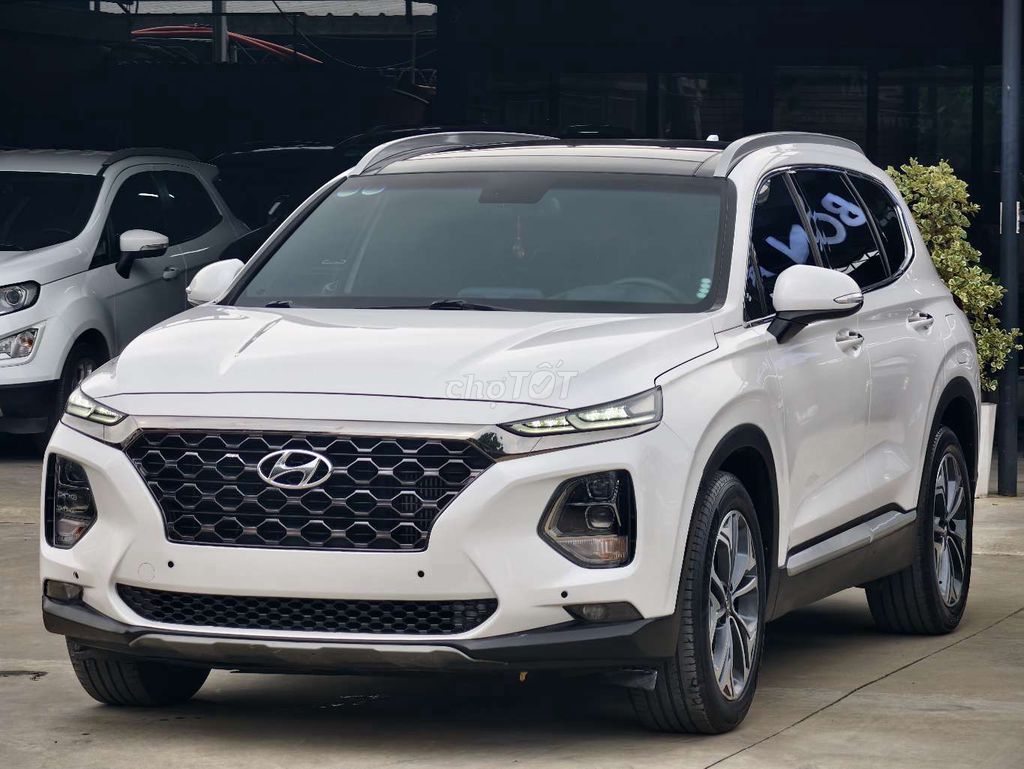 HYUNDAI SANTAFE 2021 DẦU PREMIUM MÀU TRẮNG