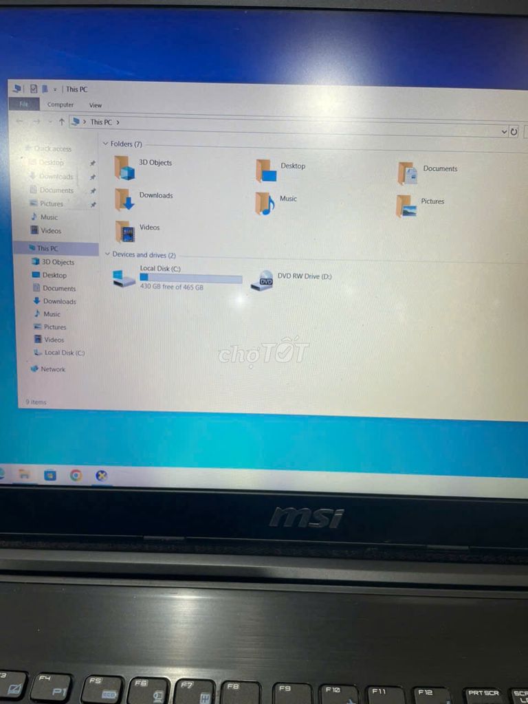 MSI CX62 6QD i7-6700HQ 15.6 inch 8GB/512GB. Mua bán Laptop tại Quận Hai Bà Trưng Hà Nội được đăng bởi Thành Đức hình 1