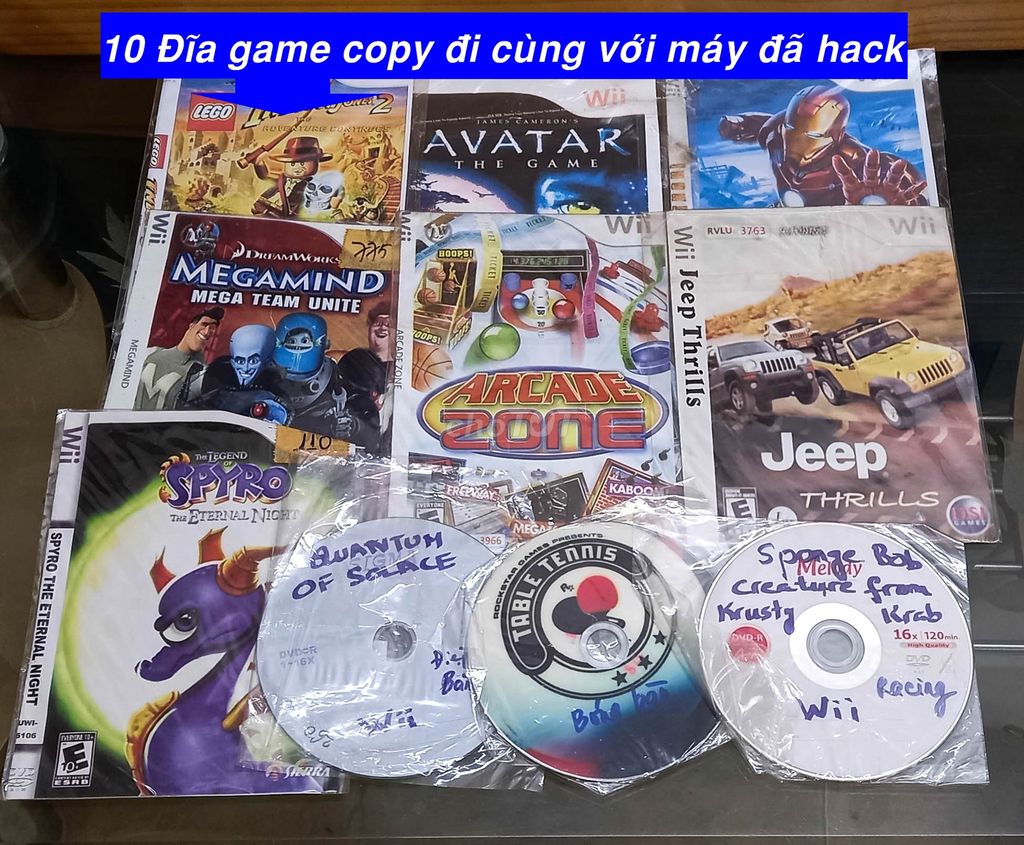 Máy game Nintendo Wii (PHỤ KIỆN BÁN RIÊNG). Mua bán Thiết bị chơi game tại Quận Phú Nhuận Tp Hồ Chí Minh được đăng bởi Thành Nguyên hình 3