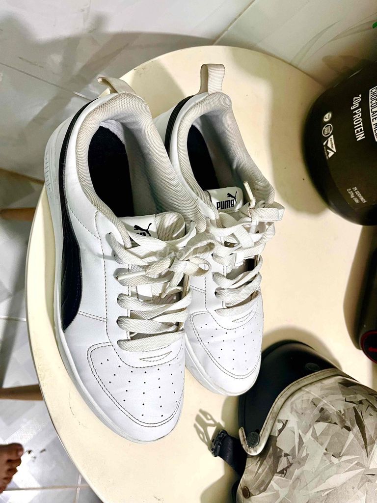 Giày thể thao Puma Rickie Unisex Trắng đen. Mua bán Giày dép tại Thành phố Dĩ An Bình Dương được đăng bởi duu hình 1