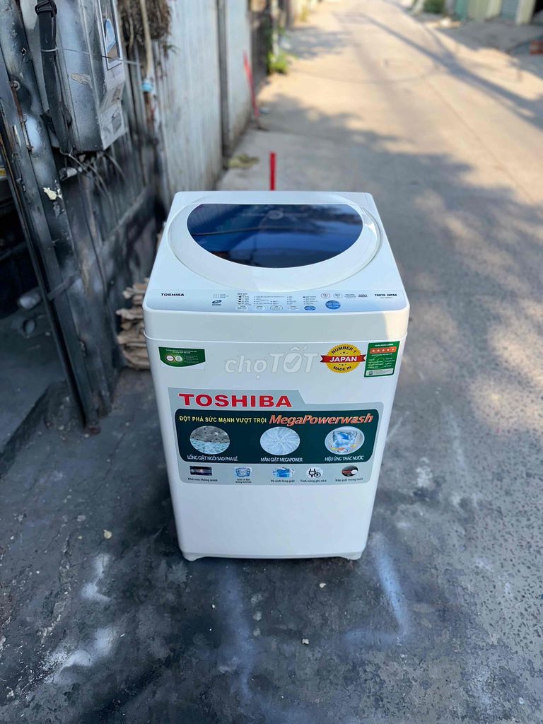 Máy giặt Toshiba 7kg giặt vắt êm bh3tháng bao lắp. Mua bán Máy giặt tại Quận Bình Tân Tp Hồ Chí Minh được đăng bởi Điện Lạnh Phúc Thịnh hình 1