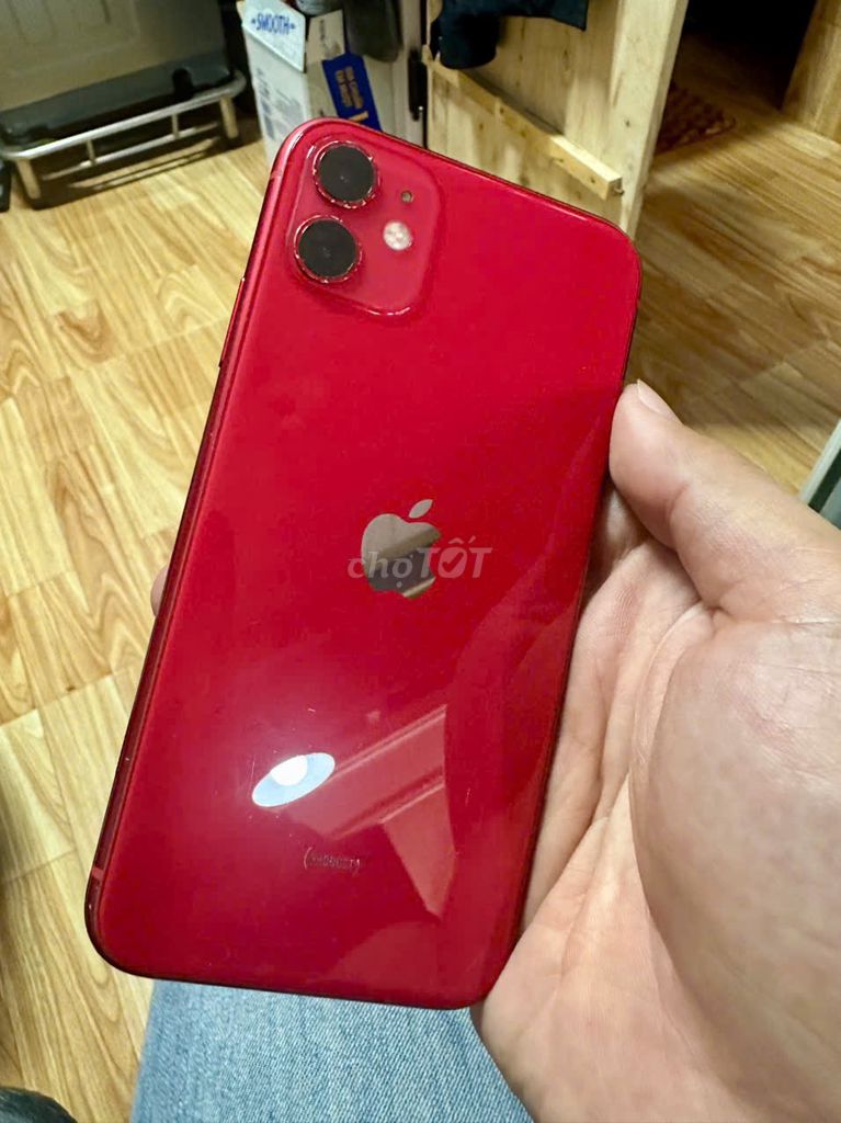 iPhone 11 128GB Đỏ Đã qua sử dụng. Mua bán Điện thoại tại Thành phố Buôn Ma Thuột Đắk Lắk được đăng bởi T.P.N hình 1