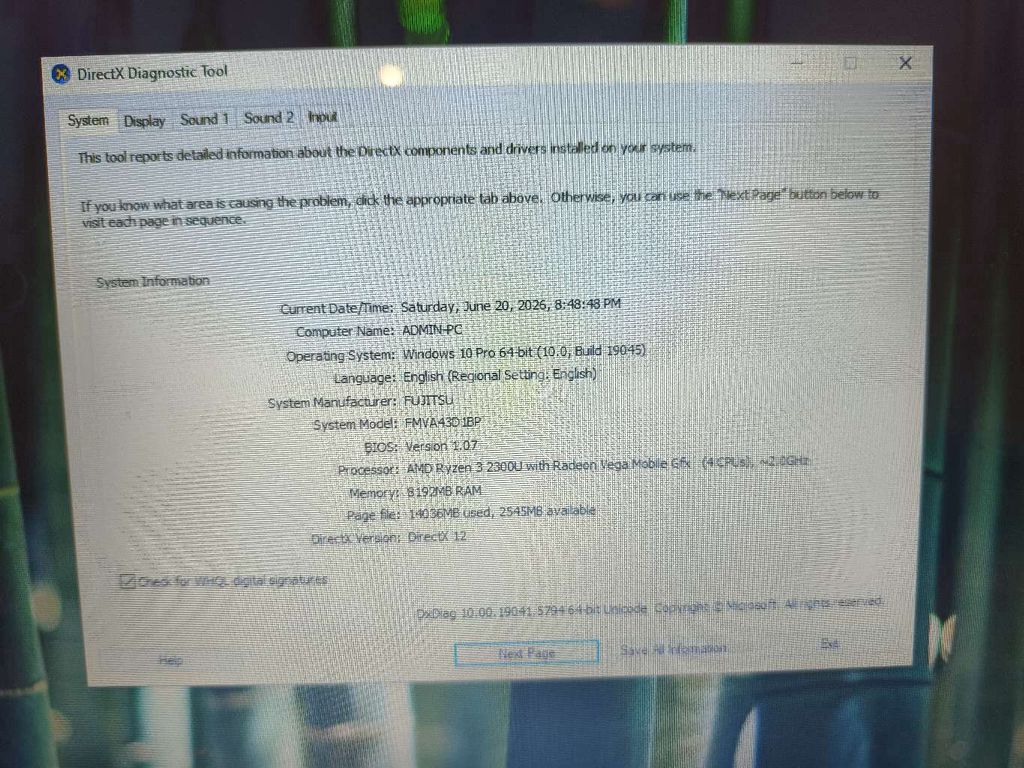 FUJITSU FMVA43D1BP AMD Ryzen 3 8GB Windows 10. Mua bán Laptop tại Thị xã Bến Cát Bình Dương được đăng bởi Đinh Thúy Xinh  hình 1