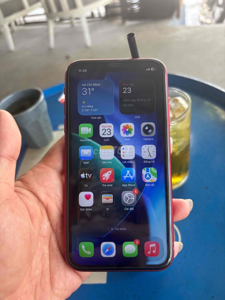 Apple iPhone 11 128GB Đỏ Đã dùng. Mua bán Điện thoại tại Thành phố Bà Rịa Bà Rịa - Vũng Tàu được đăng bởi thanh lý hình 1