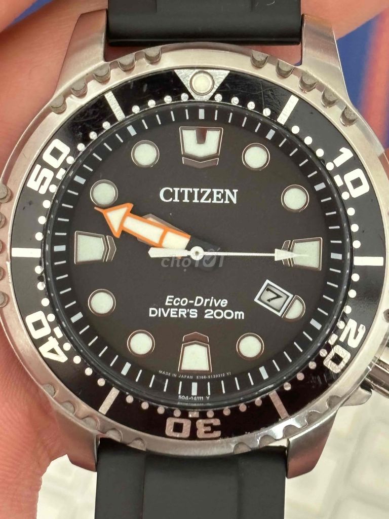 Citizen eco drive diver Japan