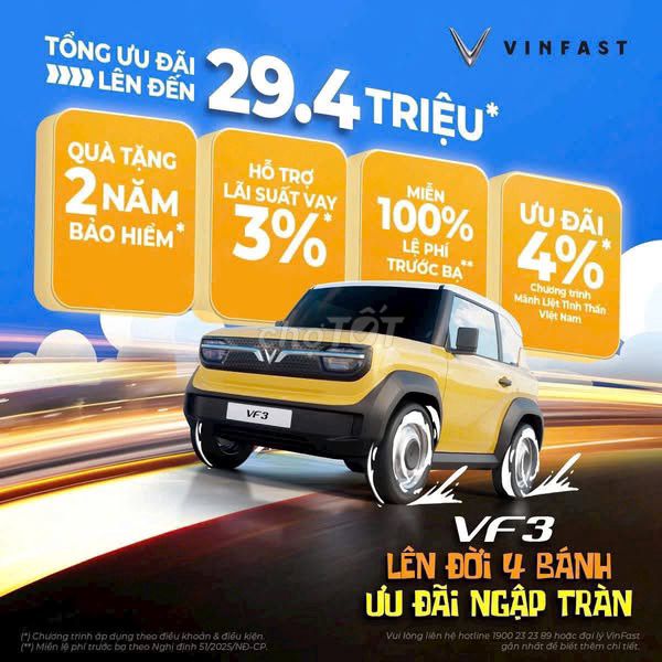 VinFast VF3 Plus 2025. Mua bán Ô tô tại Quận Tây Hồ Hà Nội được đăng bởi Mr Núi Subaru Giải Phóng  hình 2