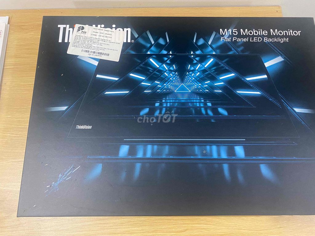 Màn hình di động Lenovo ThinkVision M15 mới. Mua bán Phụ kiện (Màn hình, Chuột...) tại Thành phố Bà Rịa Bà Rịa - Vũng Tàu được đăng bởi Nhã Hân hình 1