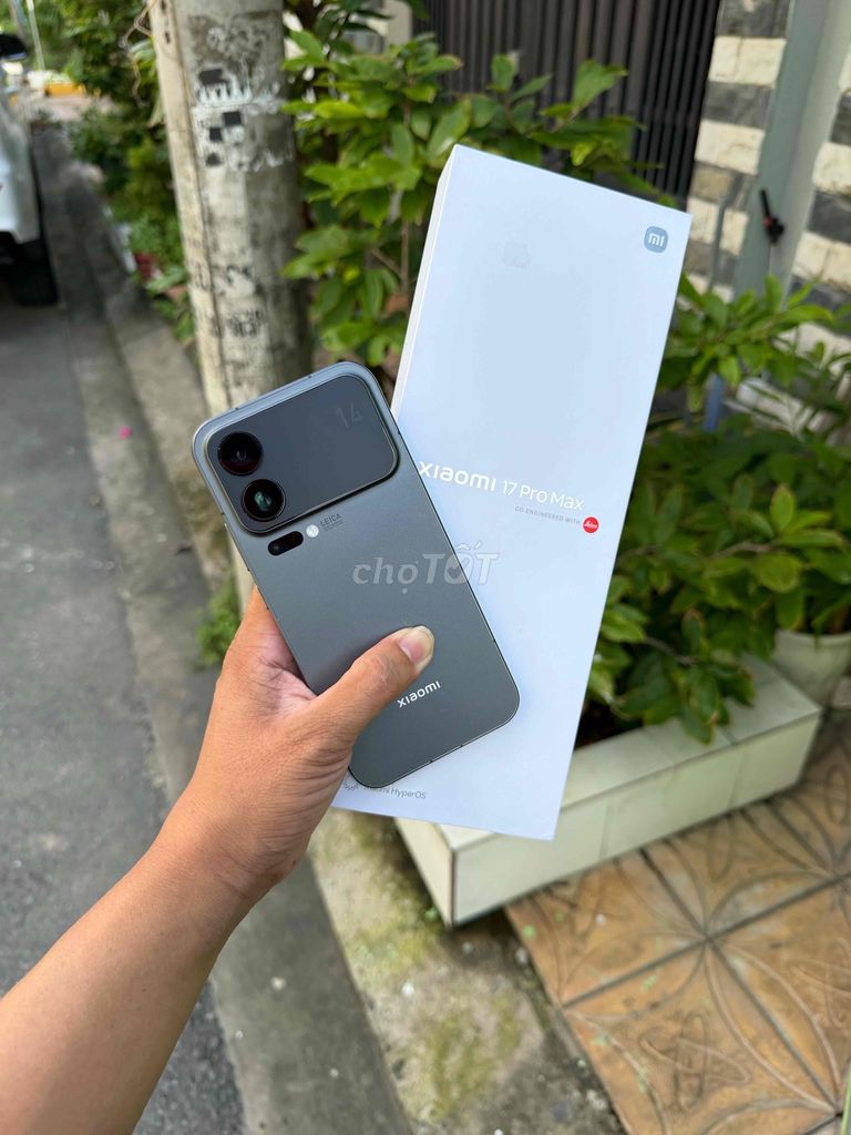 Xiaomi 17 Pro Max Xám 99% 12/512. Mua bán Điện thoại tại Quận Ninh Kiều Cần Thơ được đăng bởi ALượng Chuyên iPhone Lock Cần Thơ hình 1