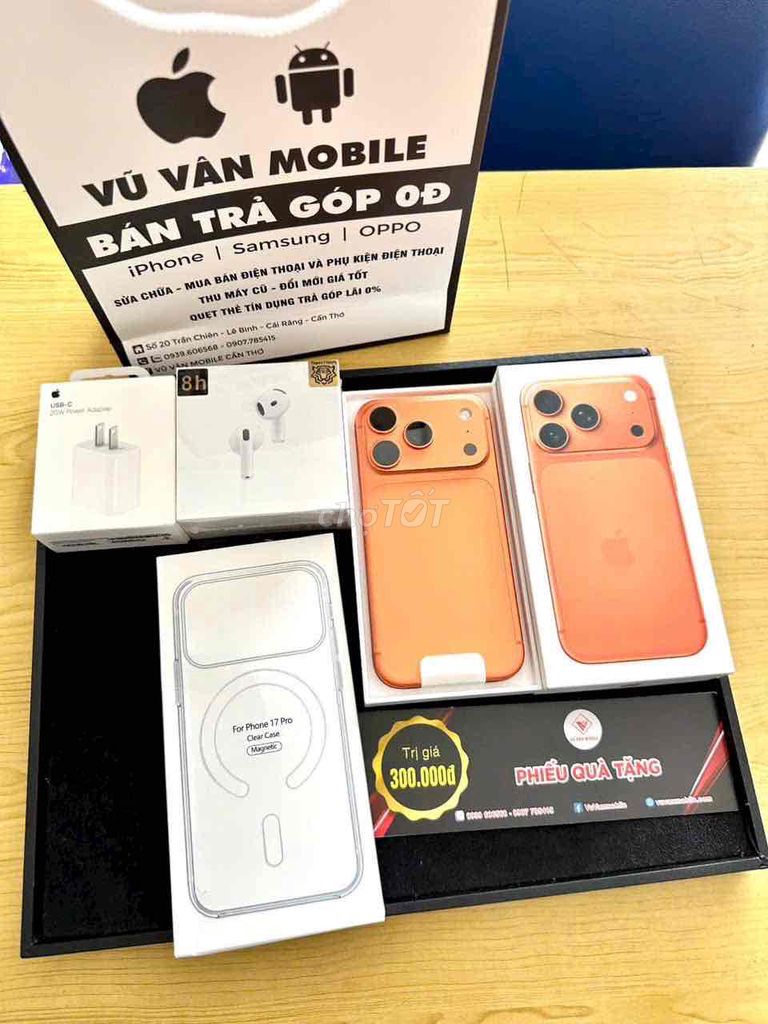 Apple iPhone 17 Pro Max 512GB Bạc Like new. Mua bán Điện thoại tại Quận Cái Răng Cần Thơ được đăng bởi Vũ Vân Mobile Cần Thơ hình 1