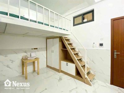 Phòng trọ có gác giá rẻ có thang máy full nội thất gần TDTU, RMIT