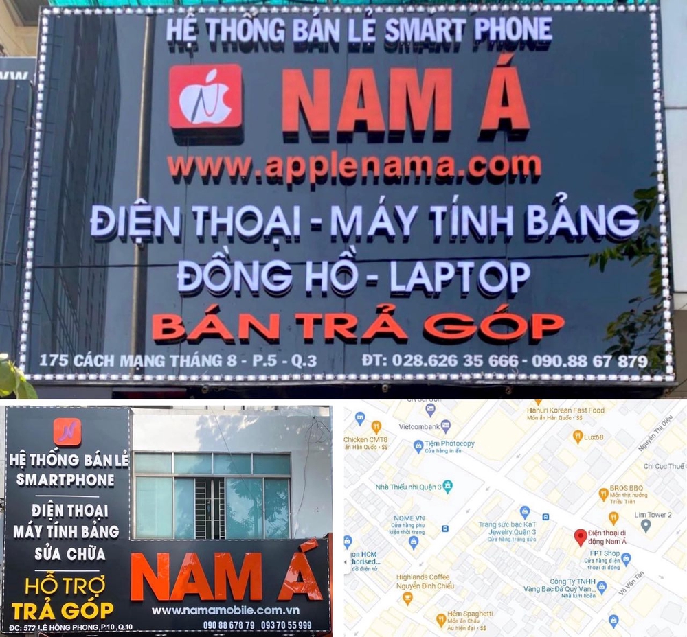 Hệ Thống Bán Lẻ Điện Thoại SmartPhone Nam Á tại Quận 3, Tp Hồ Chí Minh hình 1