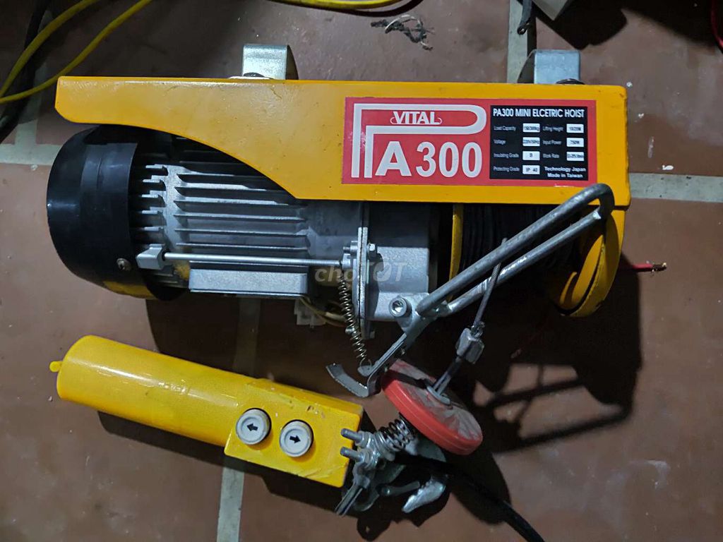 Tời điện mini Vital PA300 300kg 12m 220V. Mua bán Đồ chuyên dụng, Giống nuôi trồng tại Huyện Sóc Sơn Hà Nội được đăng bởi thao shiper hình 1