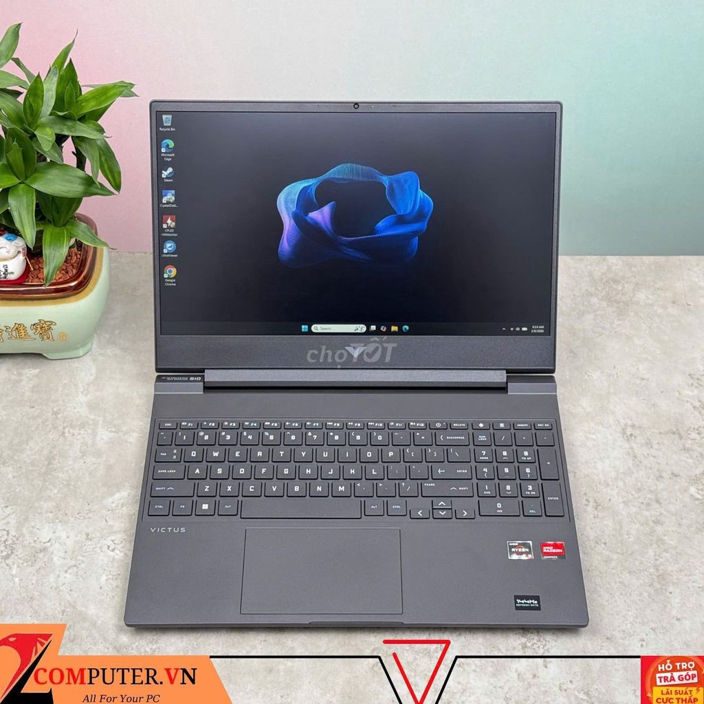LAPTOP HP R5 7535H/16GB/512GB/RX6550M 4G/15.6"144H. Mua bán Laptop tại Quận Bình Thạnh Tp Hồ Chí Minh được đăng bởi Z COMPUTER CHI NHÁNH BÌNH THẠNH hình 1