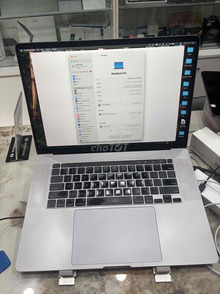 Apple MacBook Pro i9 16 inch 16GB/512GB. Mua bán Laptop tại Huyện Thanh Trì Hà Nội được đăng bởi Đoàn Xuân Tùng hình 1