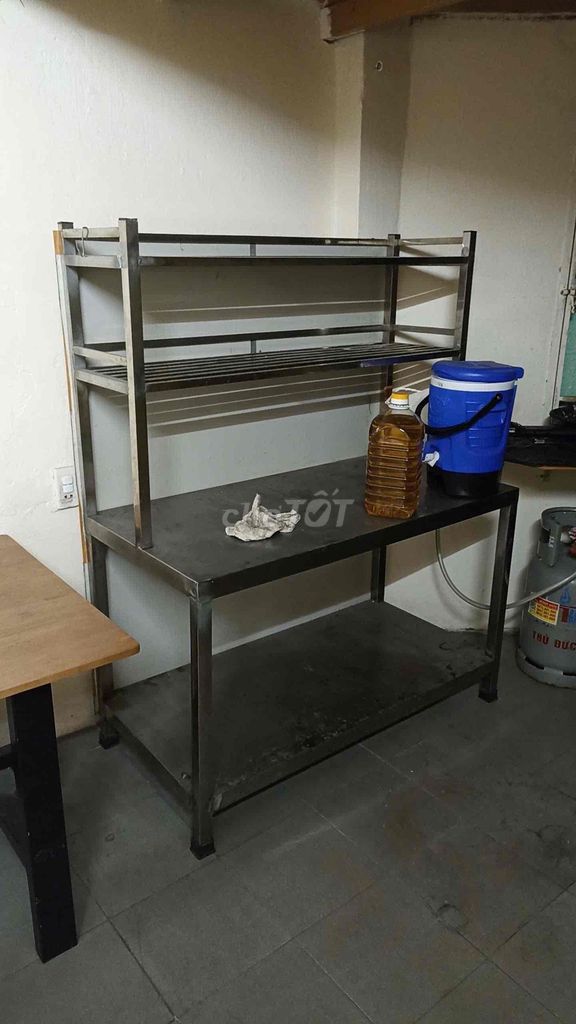 Kệ Inox 4 tầng 1.4m x 80cm. Mua bán Tủ, kệ gia đình tại Quận Gò Vấp Tp Hồ Chí Minh được đăng bởi Phúc Nguyễn Đoàn Minh hình 1