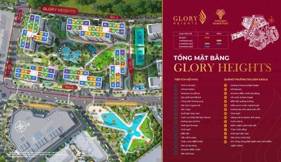 Căn hộ 2 PN+, 70 m2, Khu Glory Heights - Vinhomes Grand Park