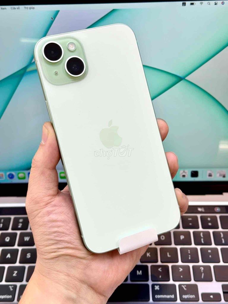 iPhone 15 Plus Green 128G FULLBOX NEW 05/2025. Mua bán Điện thoại tại Quận Thanh Xuân Hà Nội được đăng bởi Nguyễn Huy Dũng hình 1