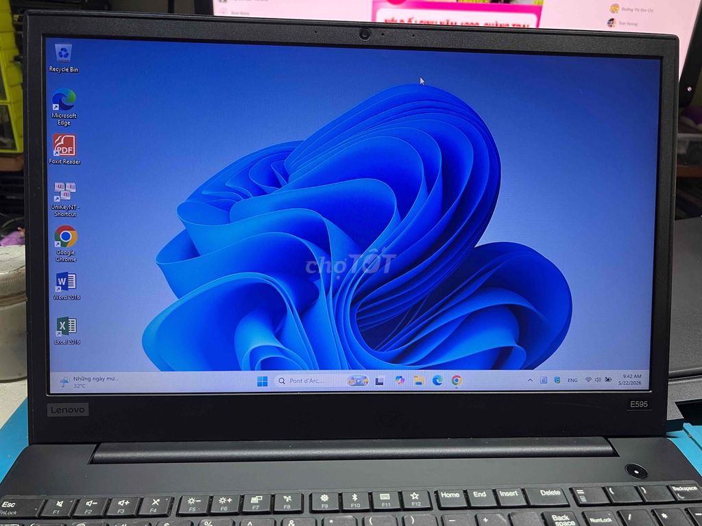 Lenovo E595 AMD Ryzen 5 8GB. Mua bán Laptop tại Quận 1 Tp Hồ Chí Minh được đăng bởi Minh hình 1