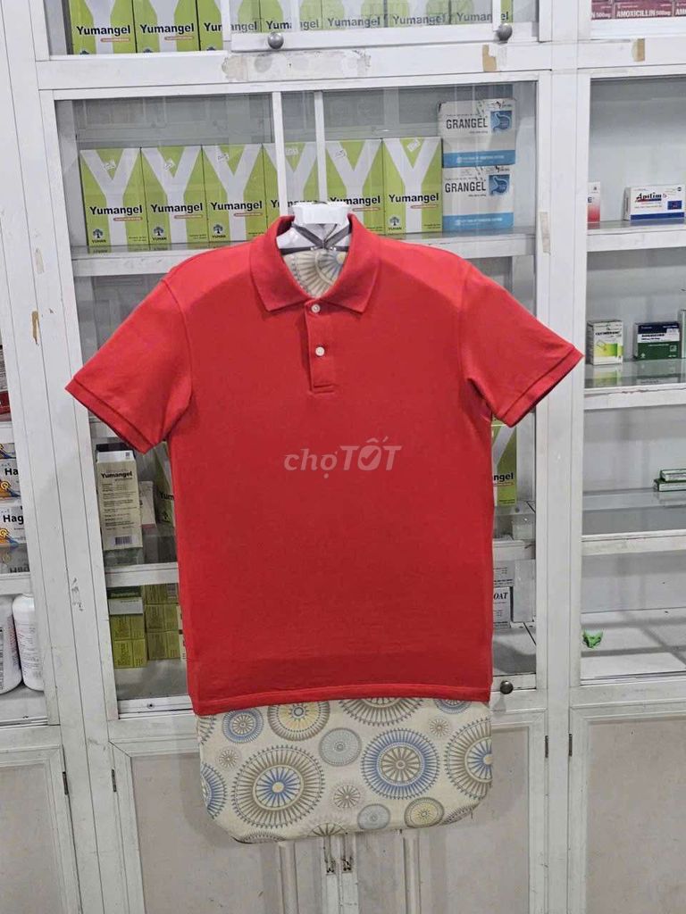 Áo Polo Uniqlo Nam Thun Đỏ. Mua bán Quần áo tại Thành phố Thủ Đức Tp Hồ Chí Minh được đăng bởi Shop khoa nguyễn si tuyển  hình 1