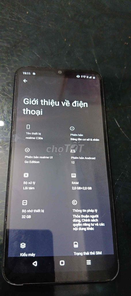 Realme C30s 2GB/32GB Đen. Mua bán Điện thoại tại Thành phố Bắc Ninh Bắc Ninh được đăng bởi Phạm Trường hình 1