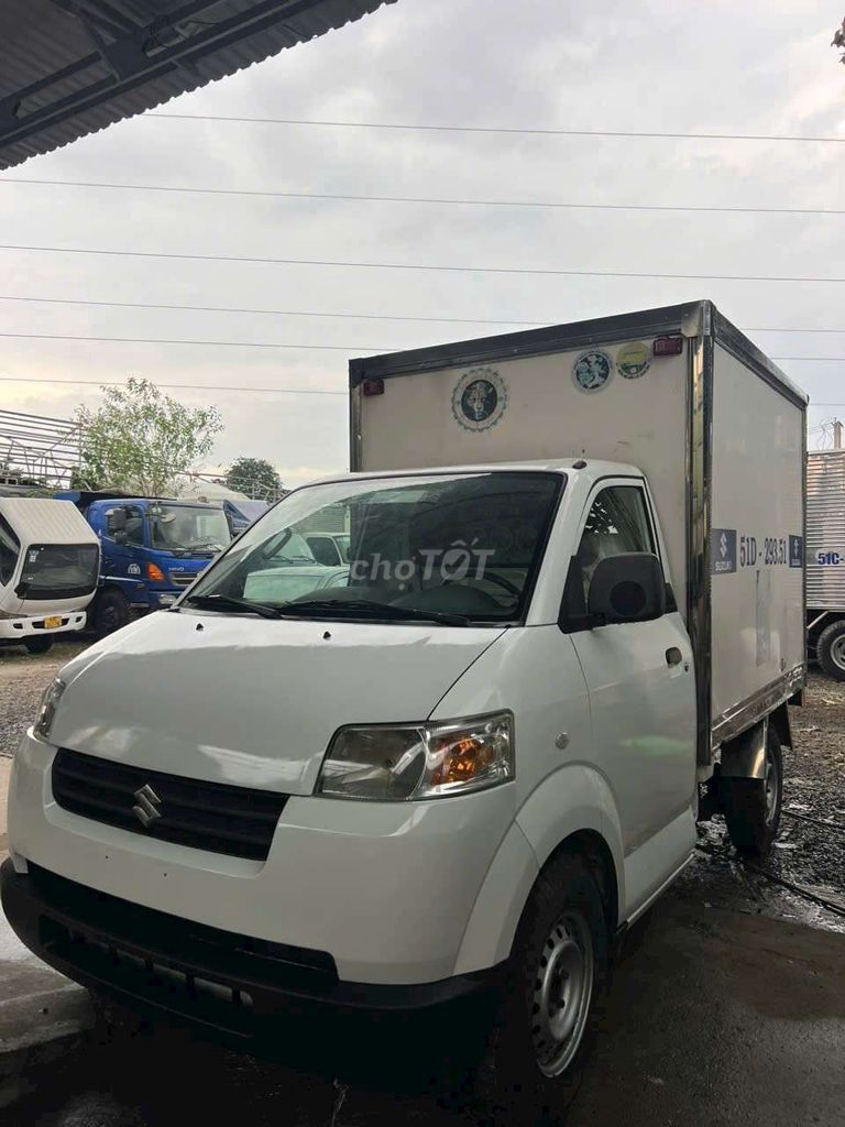 Bán Gấp suzuki 650kg đời 2016 thùng kín 2m2. Mua bán Xe tải, xe ben tại Thành phố Thuận An Bình Dương được đăng bởi Hồ Xe Tải hình 1