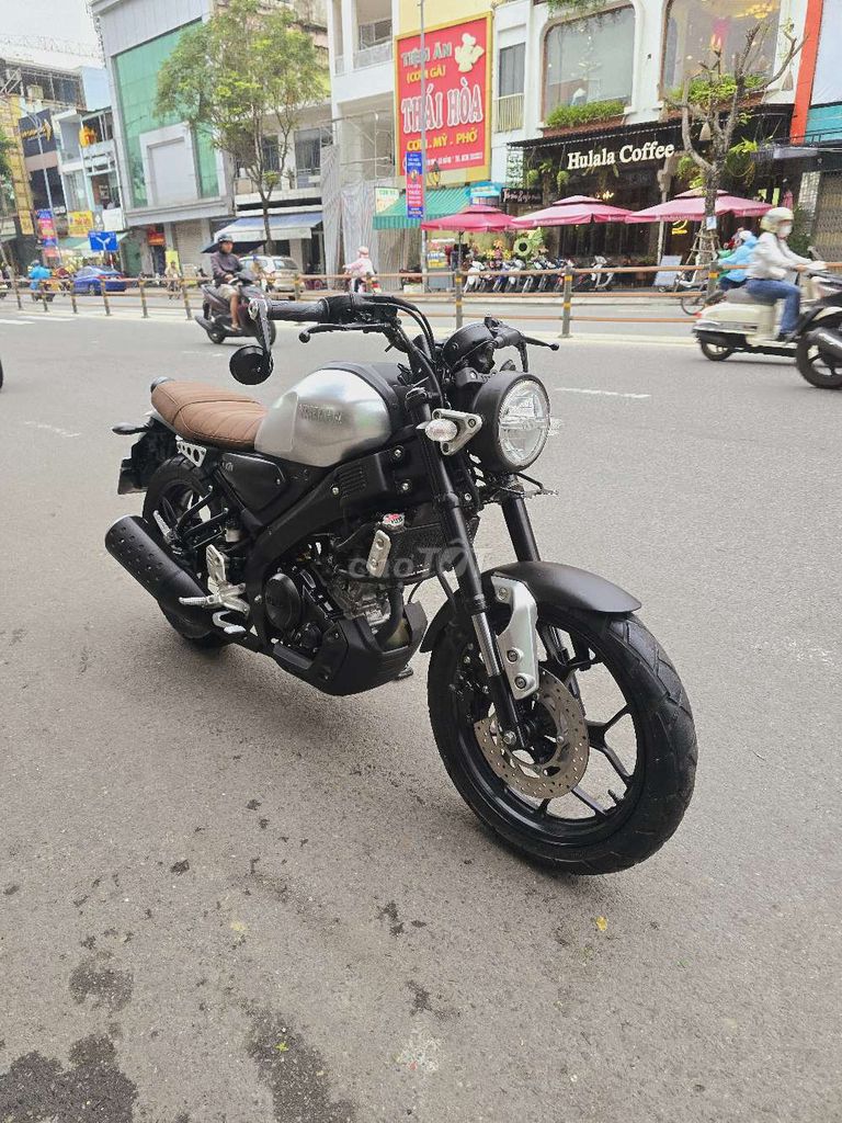 Xsr155 2022 biển43 hơn 8000km siêu đẹp.Dáng cafe