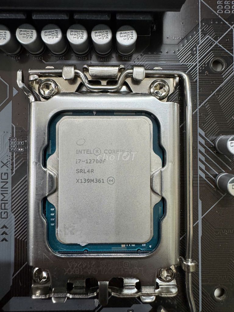 Core i7 12700F 12 Nhân 20 Luồng 4.90Ghz BH 03/2025