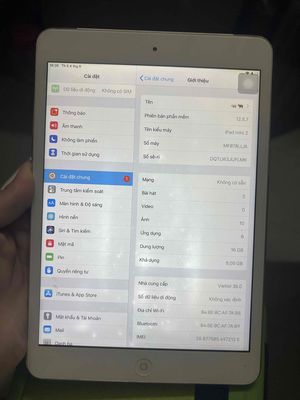 Apple iPad mini 2 Retina 16GB Bạc
