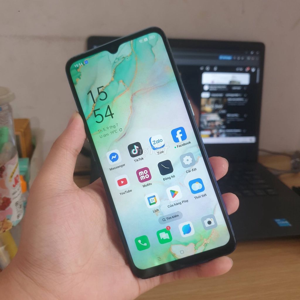 Oppo Reno 3 128GB Trắng. Mua bán Điện thoại tại Quận 6 Tp Hồ Chí Minh được đăng bởi Hội Đồ Điện Tử hình 1