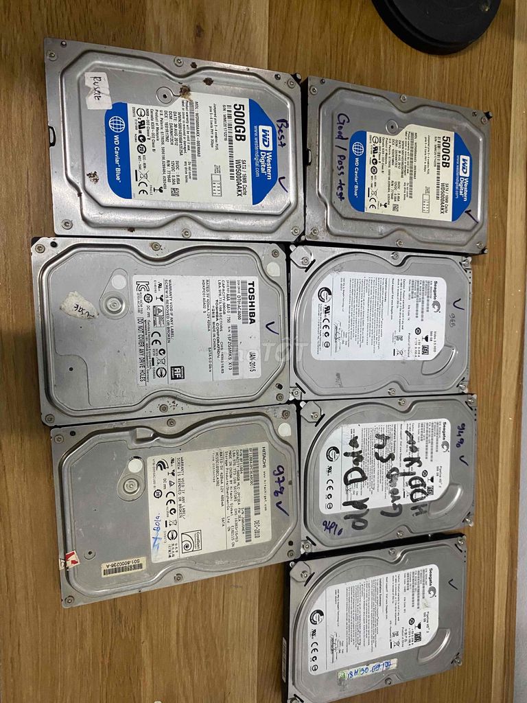 Ổ cứng HDD 500gb cũ. Mua bán Linh kiện (RAM, Card...) tại Thành phố Long Xuyên An Giang được đăng bởi La Thọ hình 1