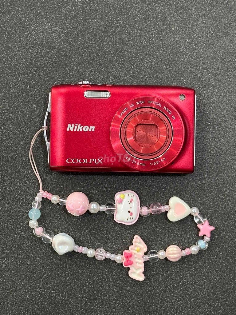 Máy ảnh Nikon Coolpix S3300 Đỏ. Mua bán Máy ảnh, Máy quay tại Quận 10 Tp Hồ Chí Minh được đăng bởi Quang Vu hình 1