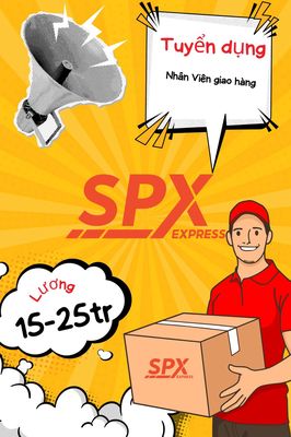 SPX CƯ MGAR TUYỂN DỤNG NHÂN VIÊN GIAO HÀNG 