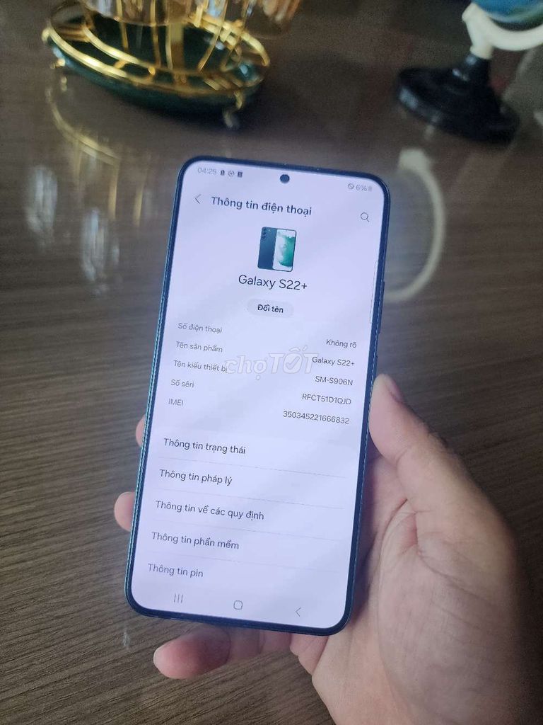 Samsung S22+ 256G máy 99%. Mua bán Điện thoại tại Quận 8 Tp Hồ Chí Minh được đăng bởi Phan Minh Tân hình 3