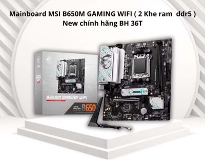 Mainboard MSI B650M GAMING WIFI Ryzen 7 7800X3D. Mua bán Linh kiện (RAM, Card...) tại Thành phố Thủ Dầu Một Bình Dương được đăng bởi Tâm