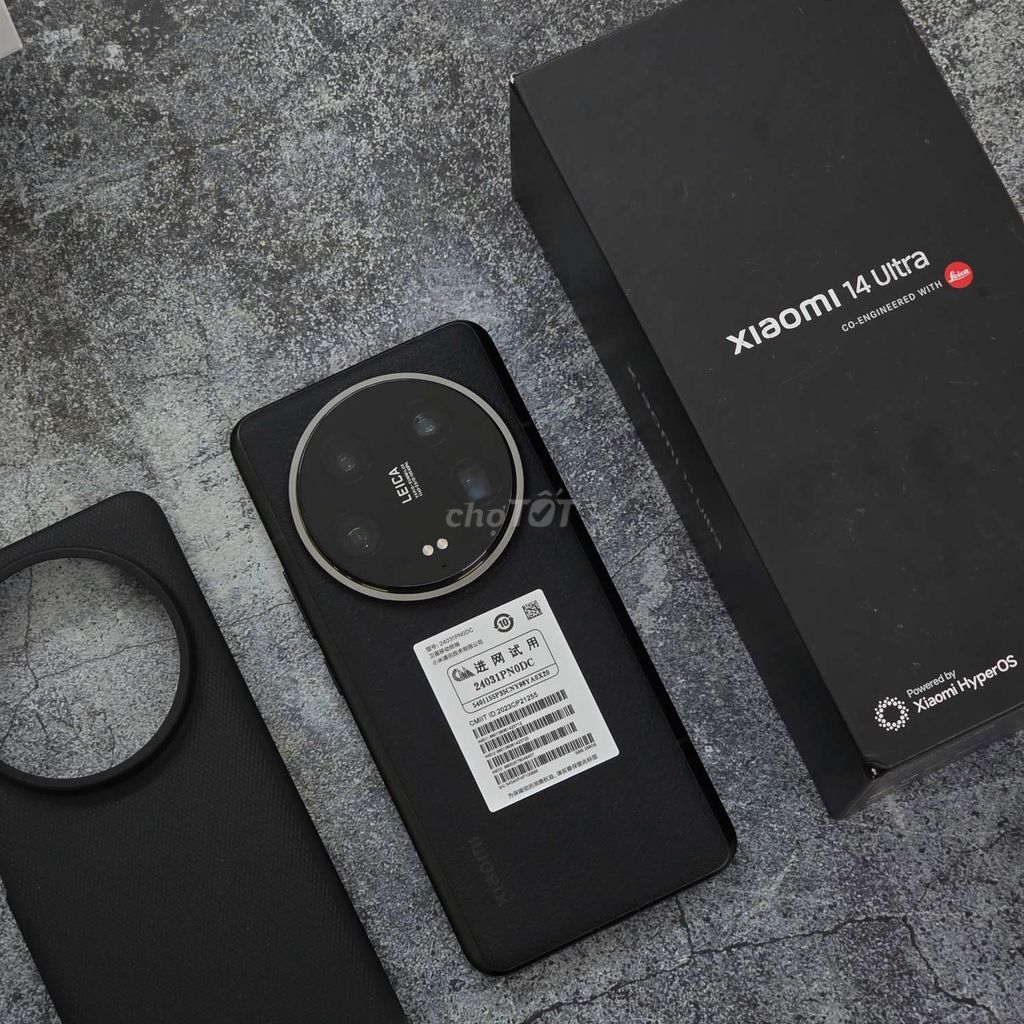 Xiaomi 14 Ultra 5G Black. Mua bán Điện thoại tại Quận Thanh Khê Đà Nẵng được đăng bởi Tú MB hình 1
