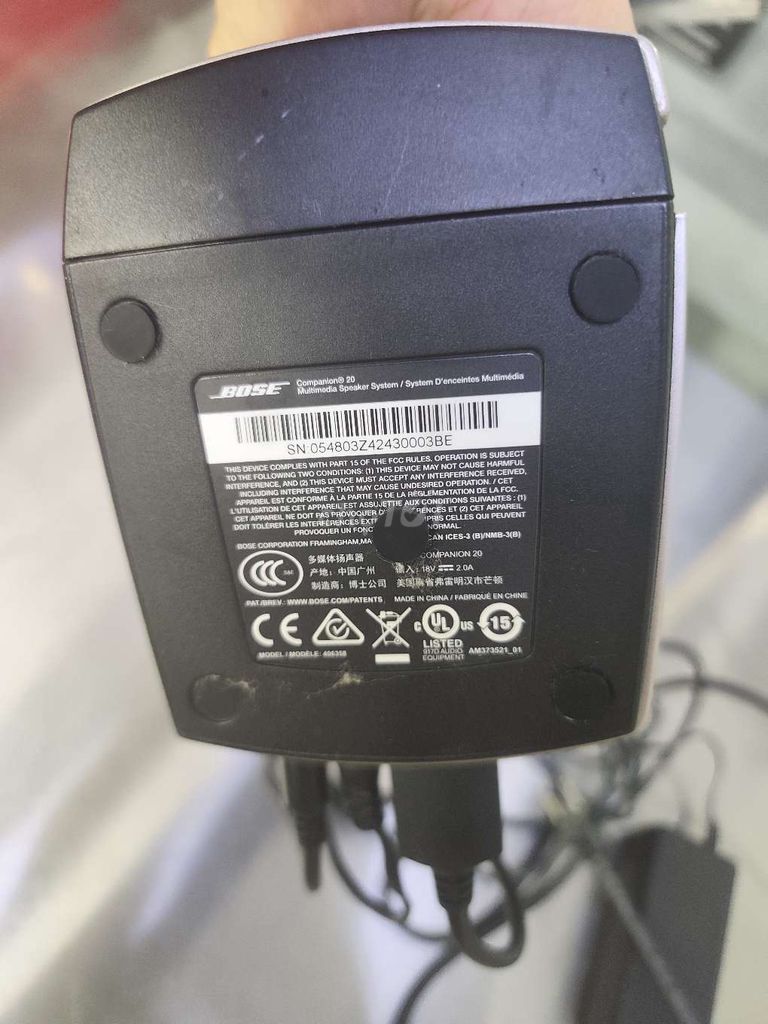 Loa máy tính Bose Companion 20 Bạc. Mua bán Tivi, Âm thanh tại Quận 1 Tp Hồ Chí Minh được đăng bởi trần phước tài hình 1