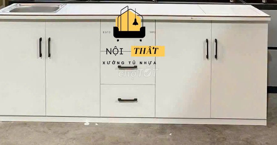 Tủ bếp Nhựa Đài Loan Tủ bếp nhựa Tủ bếp nhựa . Mua bán Tủ, kệ gia đình tại Huyện Trảng Bom Đồng Nai được đăng bởi Cửa Hàng Nội Thất hình 1
